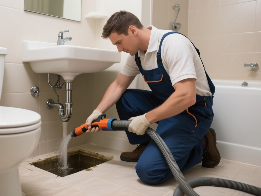 Canton drain cleaning technician